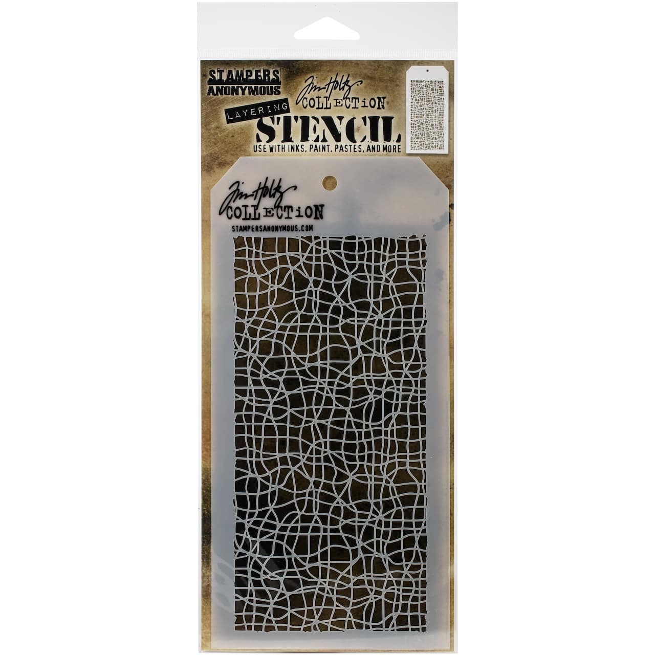 Stampers Anonymous Tim Holtz&#xAE; Tangles Layered Stencil